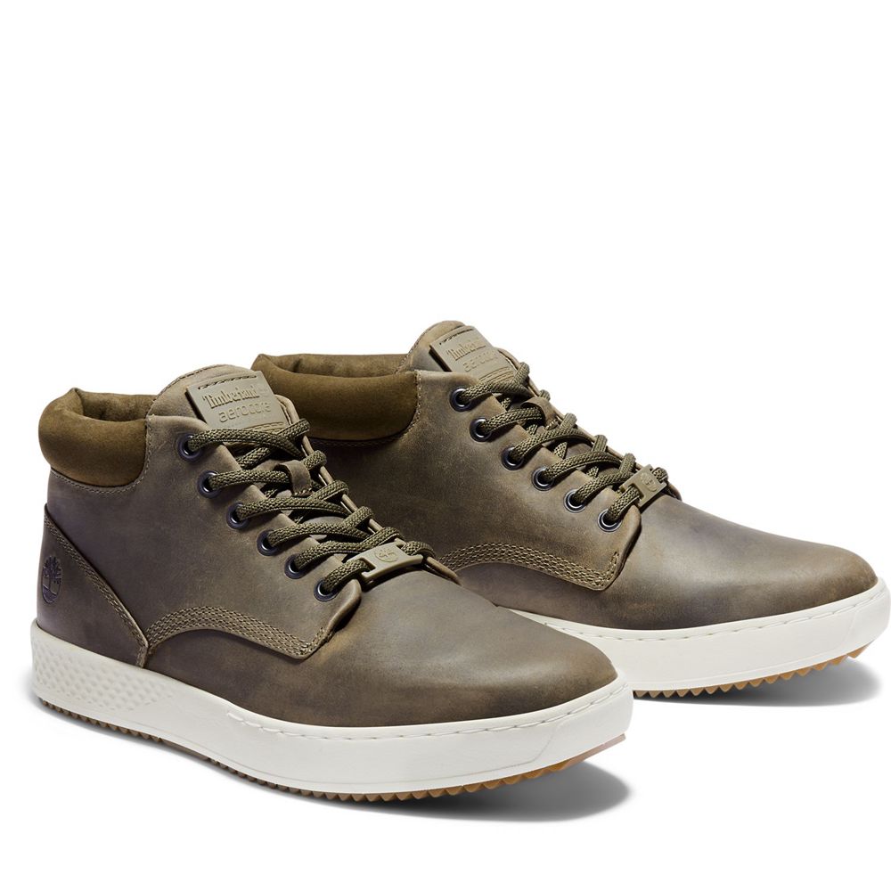 Timberland Mens Chukka Boots CityRoam™ Cupsole - Olive - India CJ6892513